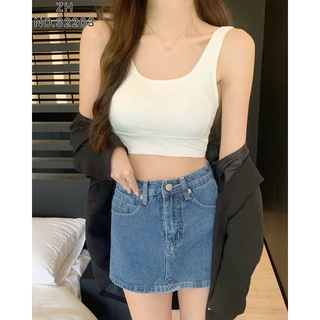 บราฟองน้ำในตัว สปอร์ตบราผ้าลื่นสินค้าพร้อมส่งZH.32203