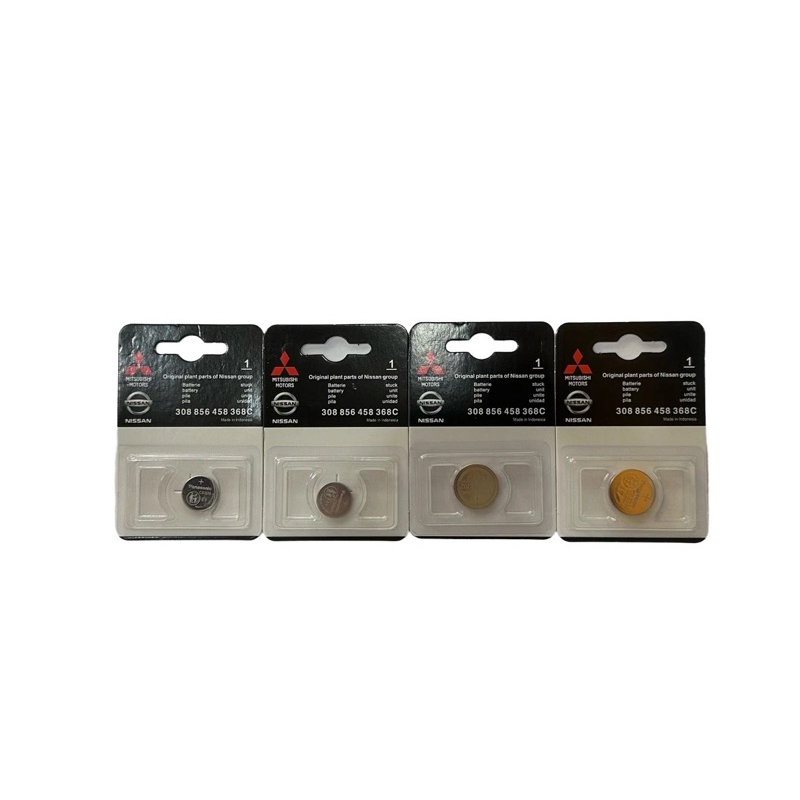 Mitsubishi ถ่านรีโมทรถยนต์Lithium CR2032/CR2016/CR1616/CR1620 แพคบรรจุ1ก้อน