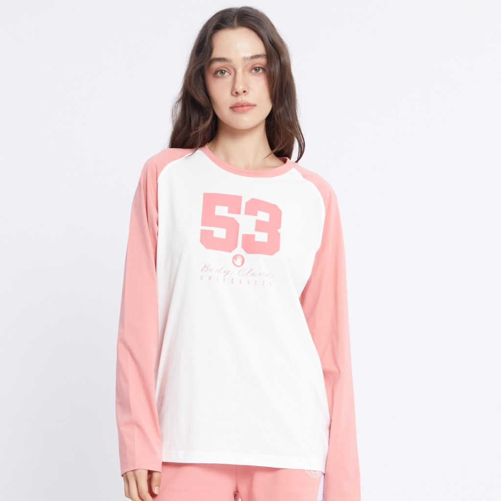 BODY GLOVE Women's SC University T-Shirt 2024 เสื้อยืดแขนยาว ลาย 53