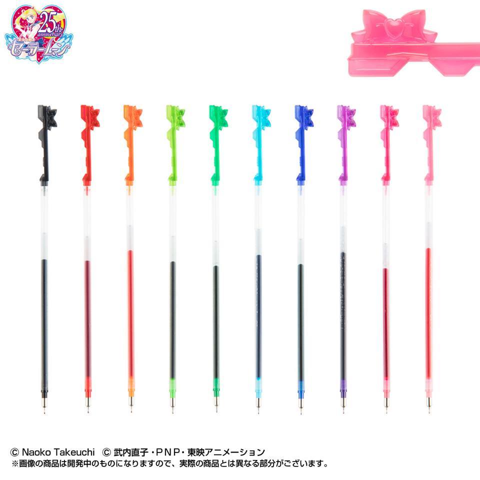 ไส้ปากกา Pilot Hi-Tec-C Coleto หัว 0.4 แบบ Sailor Moon (Limited) หัวกดเป็นรูปโบว์อัศวินเซเลอร์ มีหลายสีให้เลือก