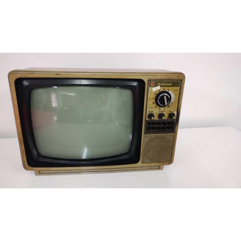 ทีวีโบราณ ทีวีเก่า โทรทัศน์เก่า มือสอง 40 กว่าปี