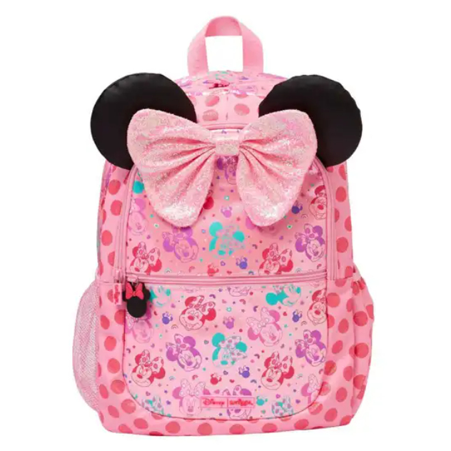 SMIGGLE (พร้อมส่งจากไทย)กระเป๋าเป้ MINNIE MOUSE  สีชมพู -SG02