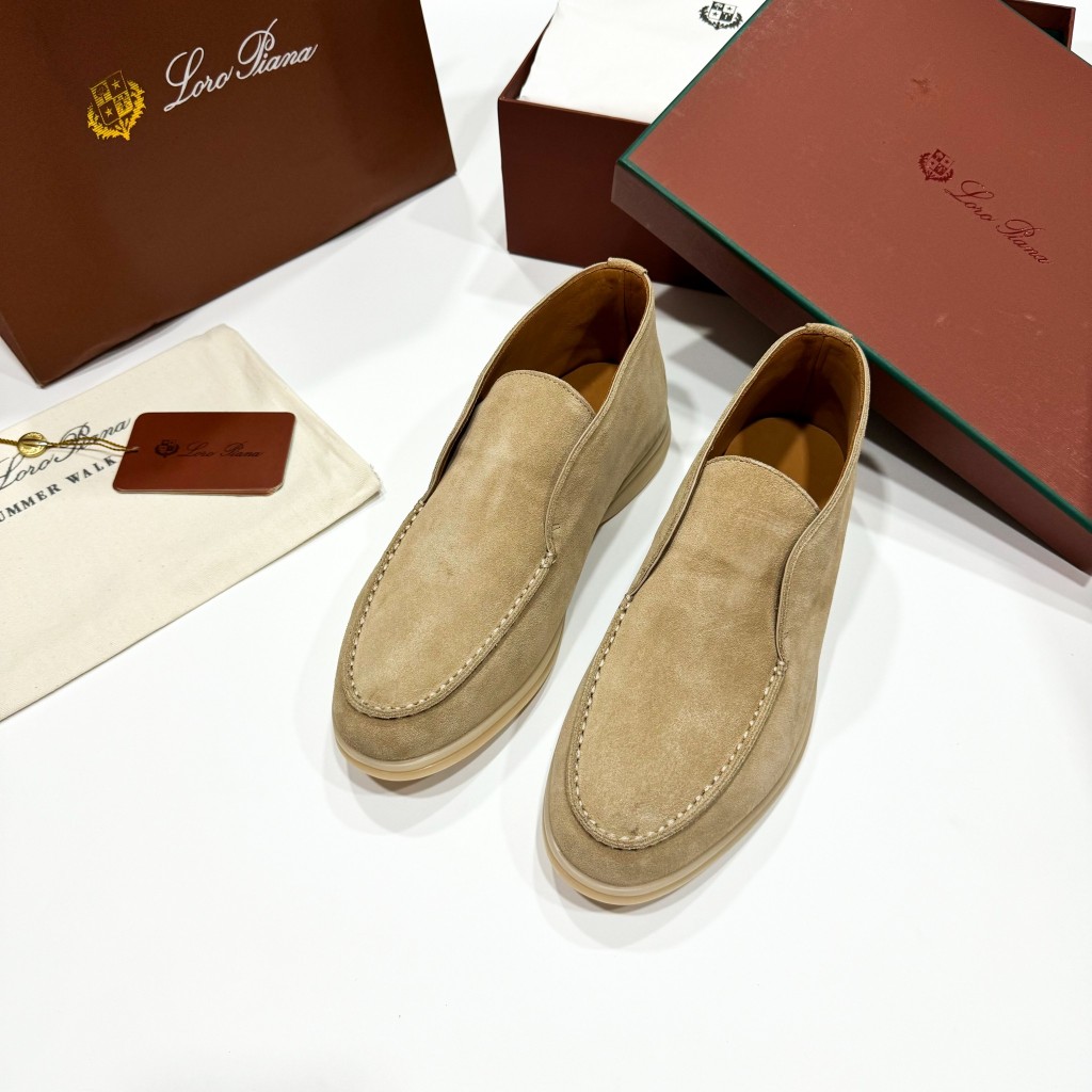 รองเท้า LORO PIANA Men's Open Walk Chukka Boots งานออริ งานดีสุด -