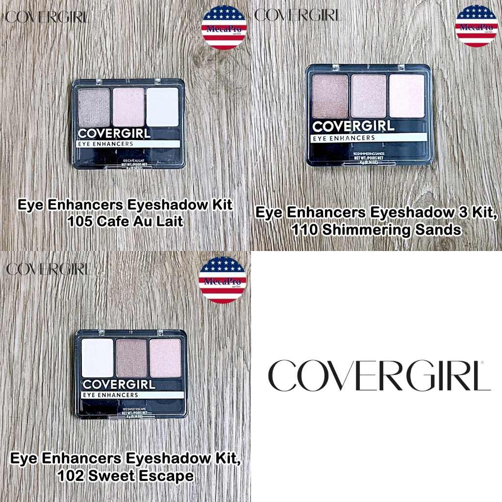 Covergirl® Eye Enhancers Eyeshadow 3 Kit ชุดอายแชโดว์ พาเลท