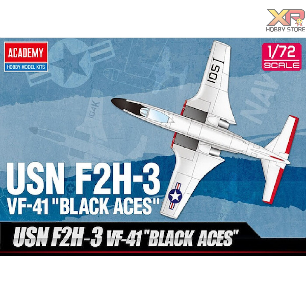 [Academy Model] 1/72: USN F2H-3 VF-41 "BLACK ACES" (AC 12548)