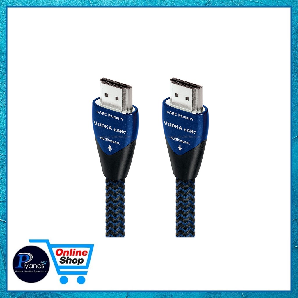 AUDIOQUEST : HDMI-VODKA EARC (1.0M)/(2.0M)/(3.0M) /piyanas electric/ปิยะนัส อิเล็คทริคส์