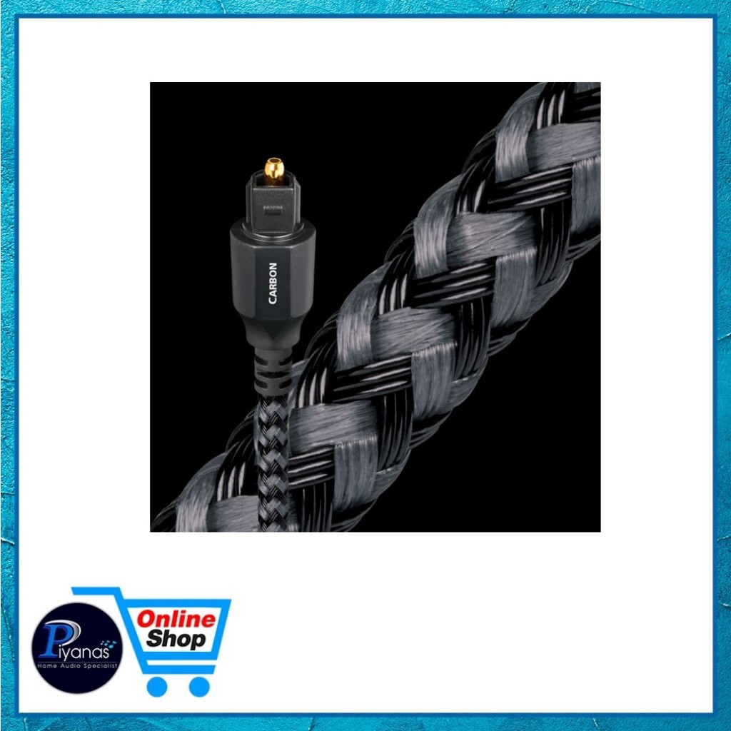 AUDIOQUEST : CARBON OPTILINK (FULL SIZE TO FULL SIZE) (0.75M)/(1.5M)/Piyanas Electric/ปิยะนัส อิเล็คทริคส์