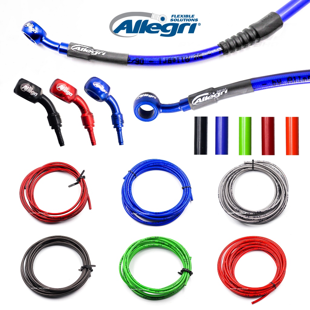 สายเบรค Allegri CRF250/300L/M/Rally, KLX140 KLX230 KLX250 และ KTM Husqvarna (ใส่ ABS ไม่ได้ครับ**)