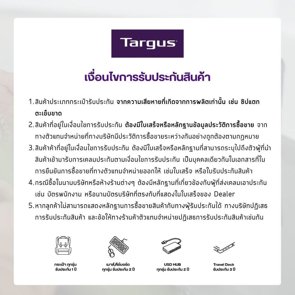 ซองกระเป๋าสำหรับใส่โน๊ตบุ๊คขนาด 11-14 นิ้ว Targus Cypress EcoSmart Sleeve [TBS64902GL-70, TBS64901GL-70, TBS64601GL-70] - รูปที่ 5