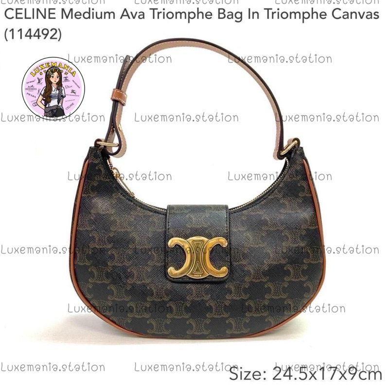 👜: New!! Celine Ava Triomphe Bag‼️ก่อนกดสั่งรบกวนทักมาเช็คสต๊อคก่อนนะคะ‼️