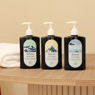 KRAAM Anti-Bacterial Brightening Body Wash (Licorice & Lavender) 450 ml.