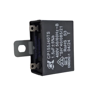 คาปาซิเตอร์ พัดลม CBB61 1.5UF/1.8UF 400V SK แบบเสียบ ขายึดเหล็ก Capacitor อะไหล่พัดลม HATARI ตัวเก็บประจุ Cพัดลม
