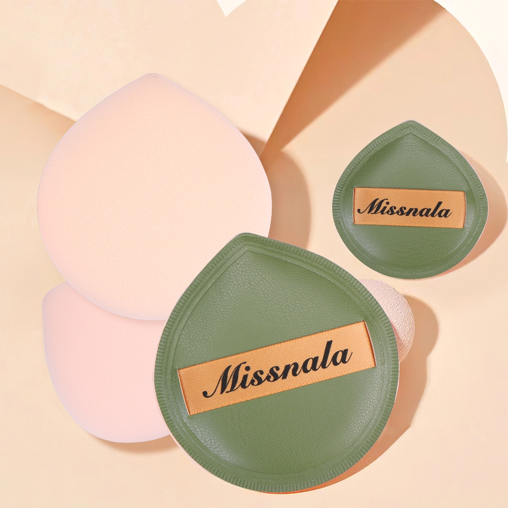 Missnala พัฟแต่งหน้า  ใช้สำหรับลงรองพื้น หรือคุชชั่น 5.4x5.5 cm.เล็ก