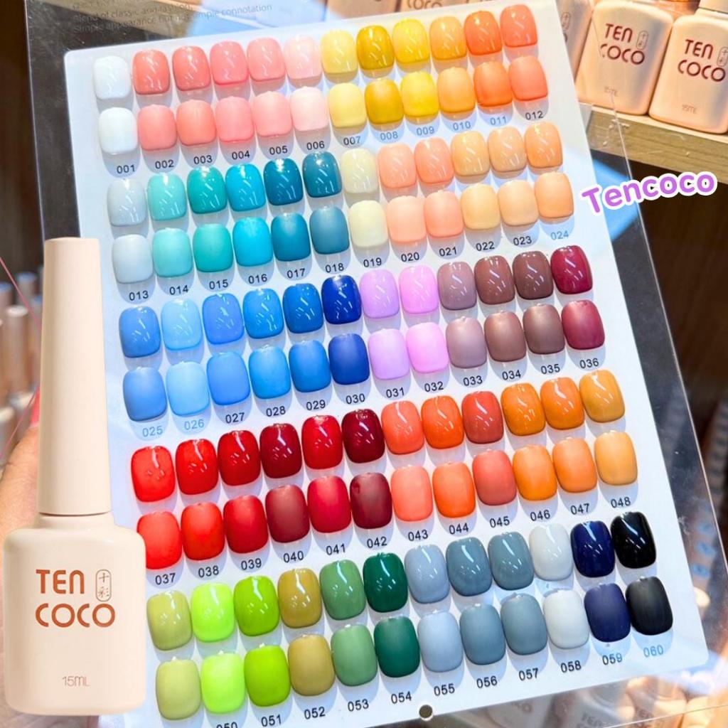 สินค้าใหม่!! สีเจล TENCOCO 60 สี