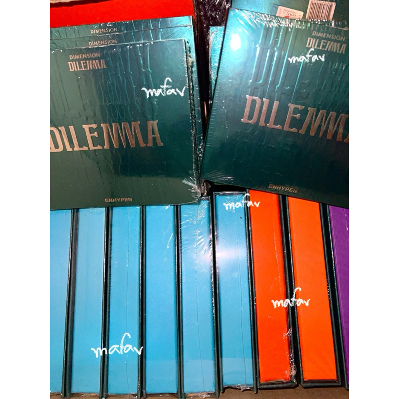 [พร้อมส่ง] อัลบั้มไม่แกะ ENHYPEN - Album "DIMENSION : DILEMMA" - Scylla / Odysseus / Charybdis/ Esse