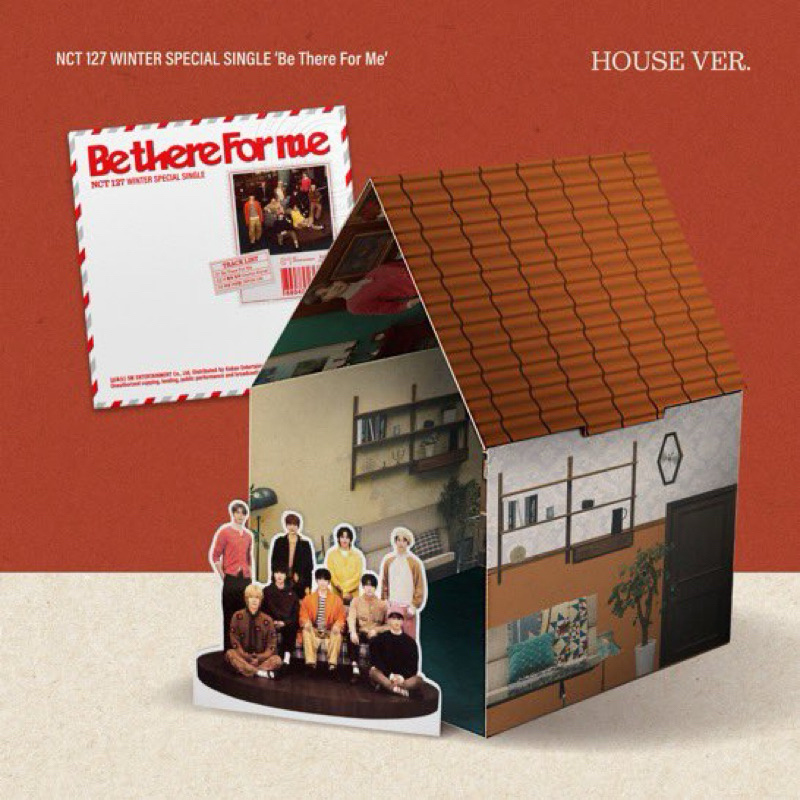 พร้อมส่ง อัลบั้ม nct127 : be there for me (house ver.) บั้มเต็ม ไม่แกะซีล ราคา ถูกที่สุด ดีลบีเคเค