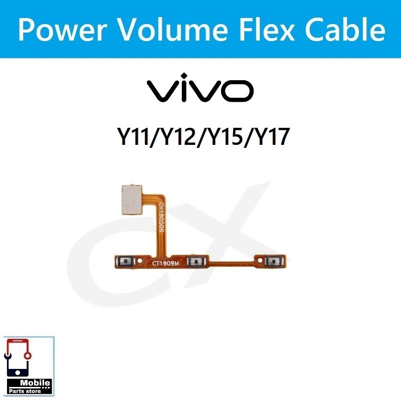 แพรสวิตช์Vivo Y11/Y12/Y15/Y17  แพรpower แพรปิดเปิดSwitch flex cable volume button  VivoY11/Y12/Y15/Y