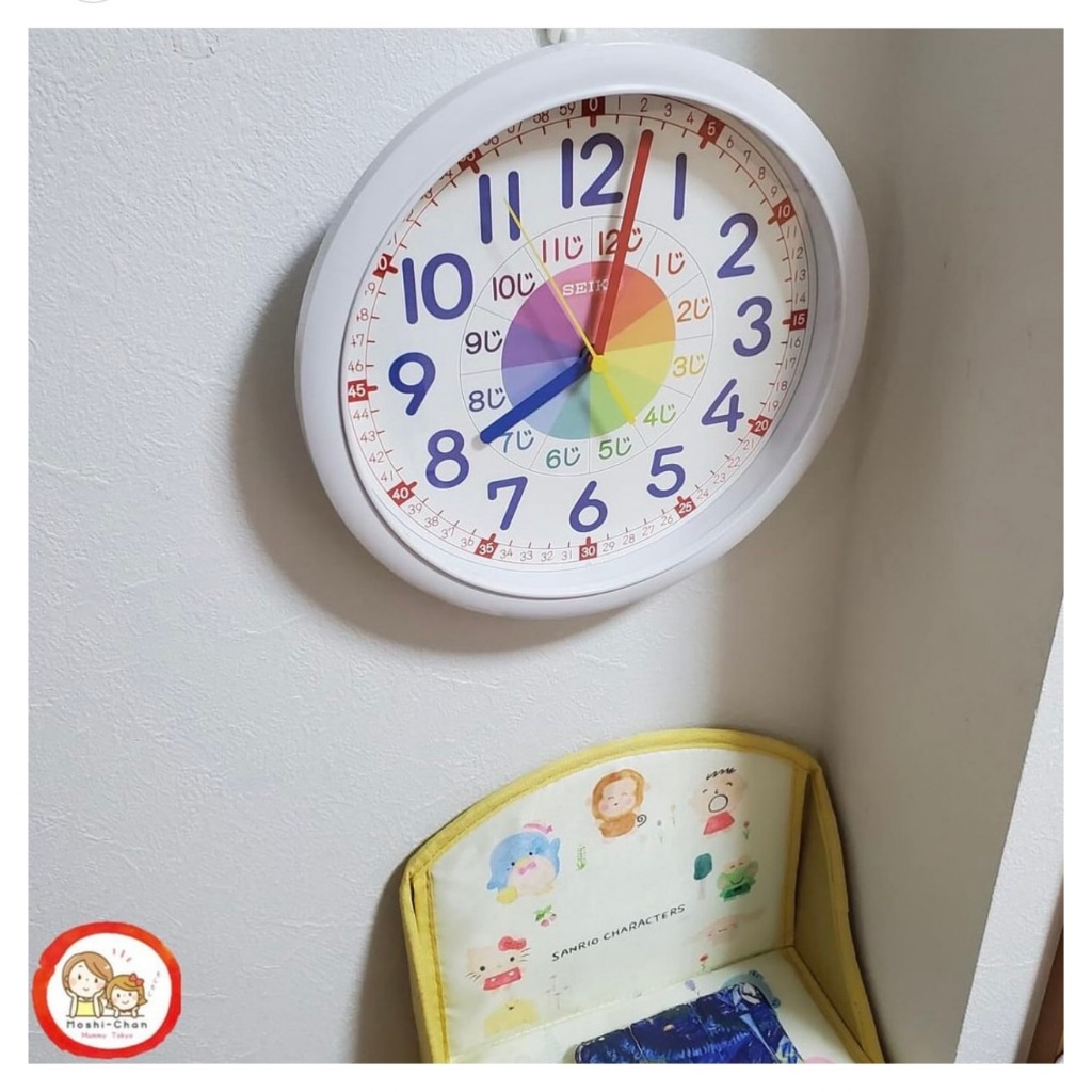 🇯🇵 นาฬิกาแขวนผนัง Seiko Kids Wall Clock สำหรับเด็ก นำเข้าจากญี่ปุ่น 🎌