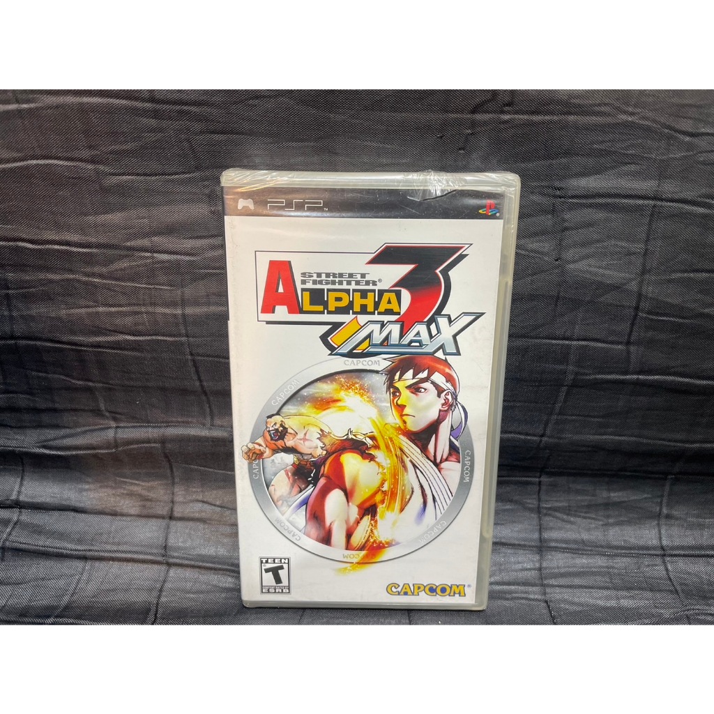 แผ่นเกมส์ PSP Game  : Street Fighter Alpha 3 Max : PSP UMD Game Zone 1