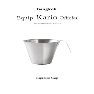จัดส่งทันที | ถ้วยช็อตเอสเพรสโซ่ 75ML ช็อตกาแฟ Measuring Cup Stainless Steel
