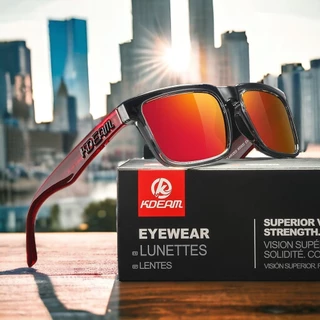 KDEAM แบรนด์แท้ 100% ร้านไทยส่งเร็ว แว่นตากันแดด เลนส์ Polarized แว่นกันแดดผู้ชาย (ผู้หญิงใส่ได้)