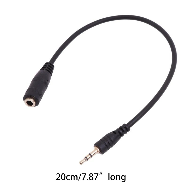 2.5มม.ถึง3.5มม.Aux อะแดปเตอร์ Converter ชายหญิง Jack สำหรับหูฟัง ราคา ถูกที่สุด ดีลบีเคเค รูปภาพหลัก