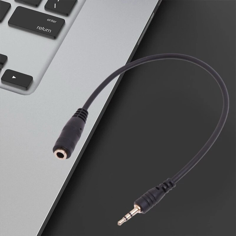 2.5มม.ถึง3.5มม.Aux อะแดปเตอร์ Converter ชายหญิง Jack สำหรับหูฟัง ราคา ถูกที่สุด ดีลบีเคเค แกลเลอรีภาพที่ 3