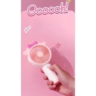 ซื้อ3รับของขวัญ,DianDiของแท้100%มีราคาส่งรับประกัน90วัน,เส้นผ่าน8.5ซม พัดลมมือถือไฟLEDปรับได้1ระดับ พัดลมพกพา พัดลมมินิ