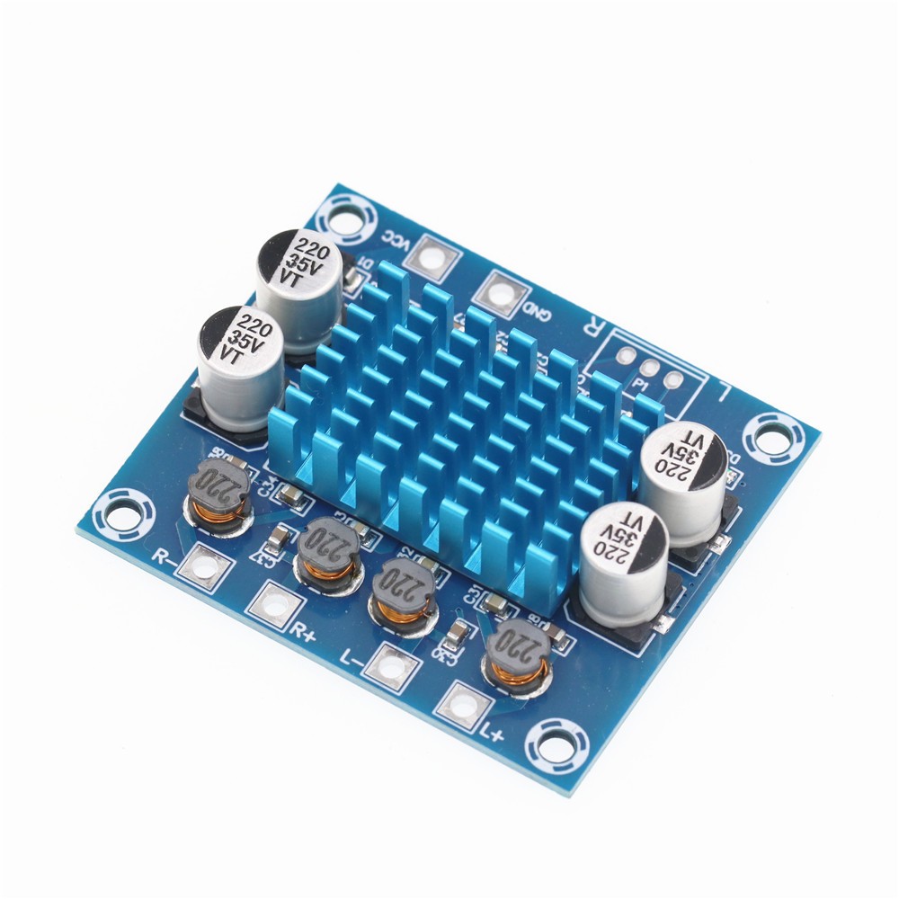 แผ่นบอร์ดโมดูลขยายเสียงสเตอริโอดิจิตอล  XH-A232 30W