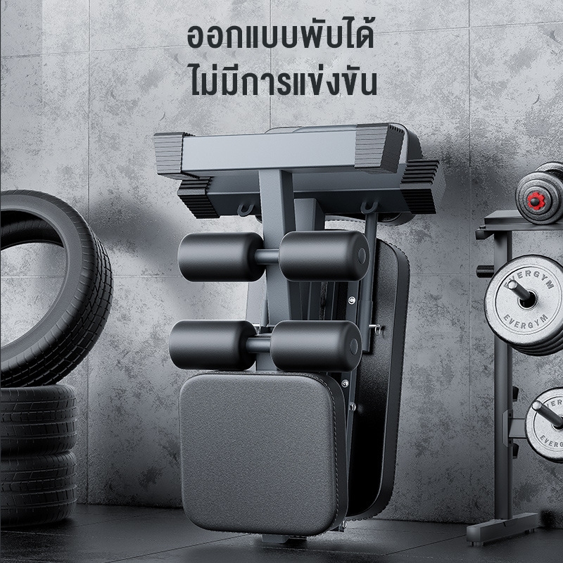 greateffort 🔥แถมแผ่นรองเอว ม้านั่งดัมเบล เก้าอี้ออกกำลังกาย เก้าอี้ออกกำกาย ร่างกายปรับระดับได้ ซิทอัพ บริหารหน้าท้อง - รูปที่ 3