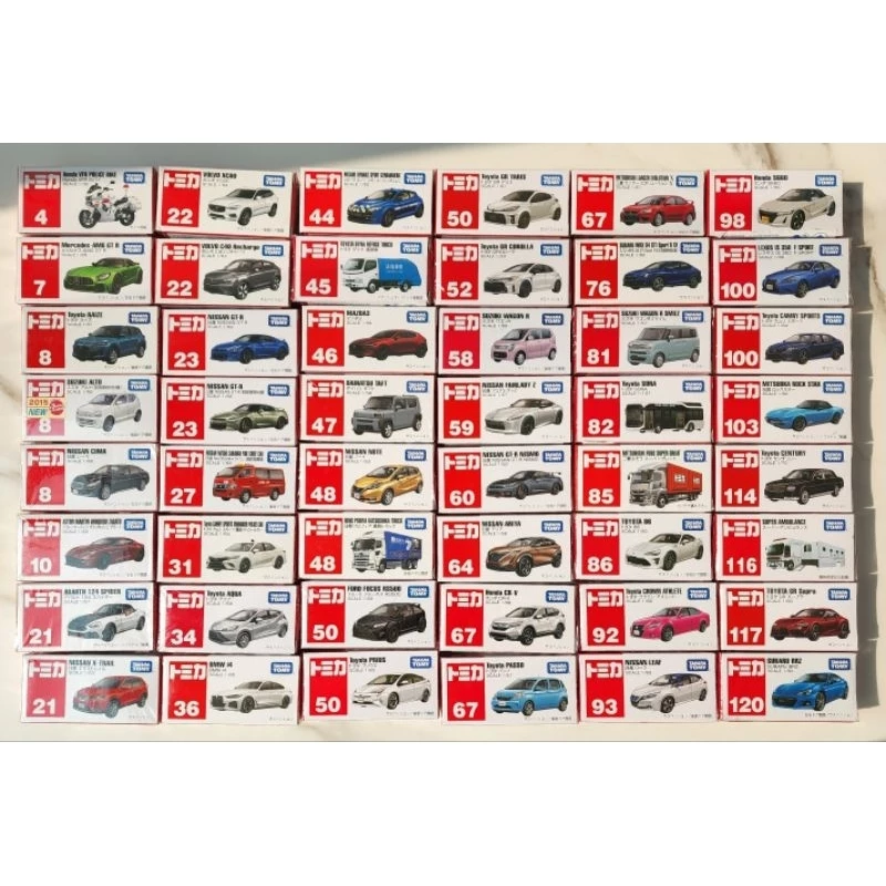 [ชุดที่ 1] Tomica รถเหล็ก ของใหม่ Takara Tomy กล่องขาวในซีล