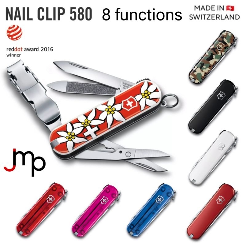 มีดพับVictorinox Nail 580 (8 ฟังก์ชั่น)การใช้งาน ของแท้ Swiss Made ของใหม่