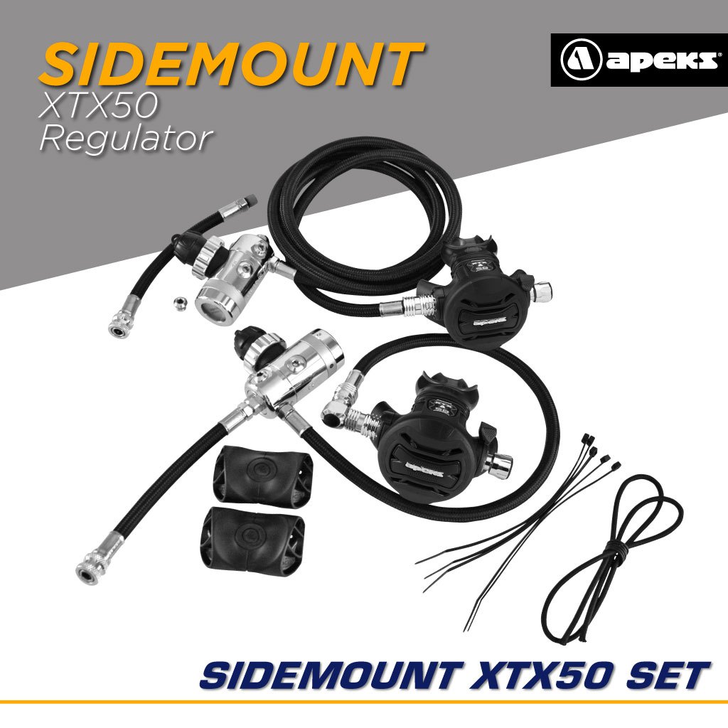 APEKS_Sidemount Regulator Set XTX50