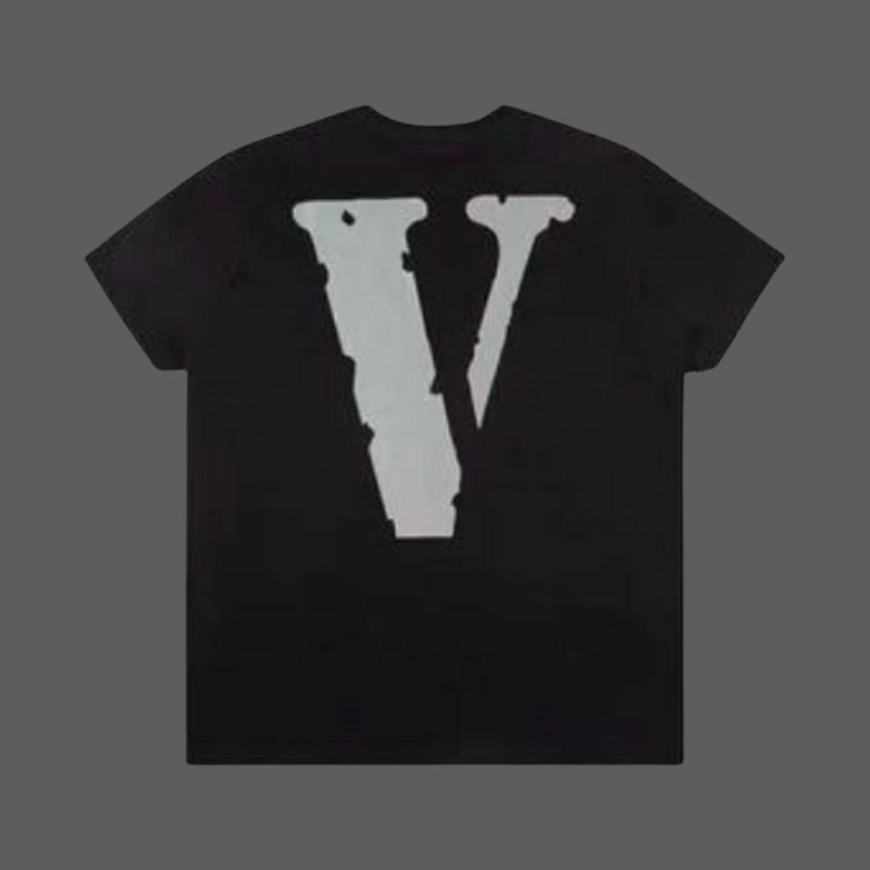 Vlone - 3M Reflective Tee Black/Grey