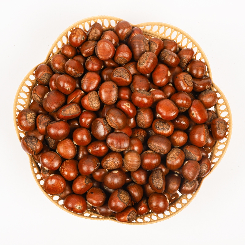 เกาลัดญี่ปุ่นคั่วสุกหอมมันอร่อยเยาวราช,1000กรัมราคา.板栗炒สีทองหวานนุ่มเหนียวเย้ายวน - รูปที่ 5