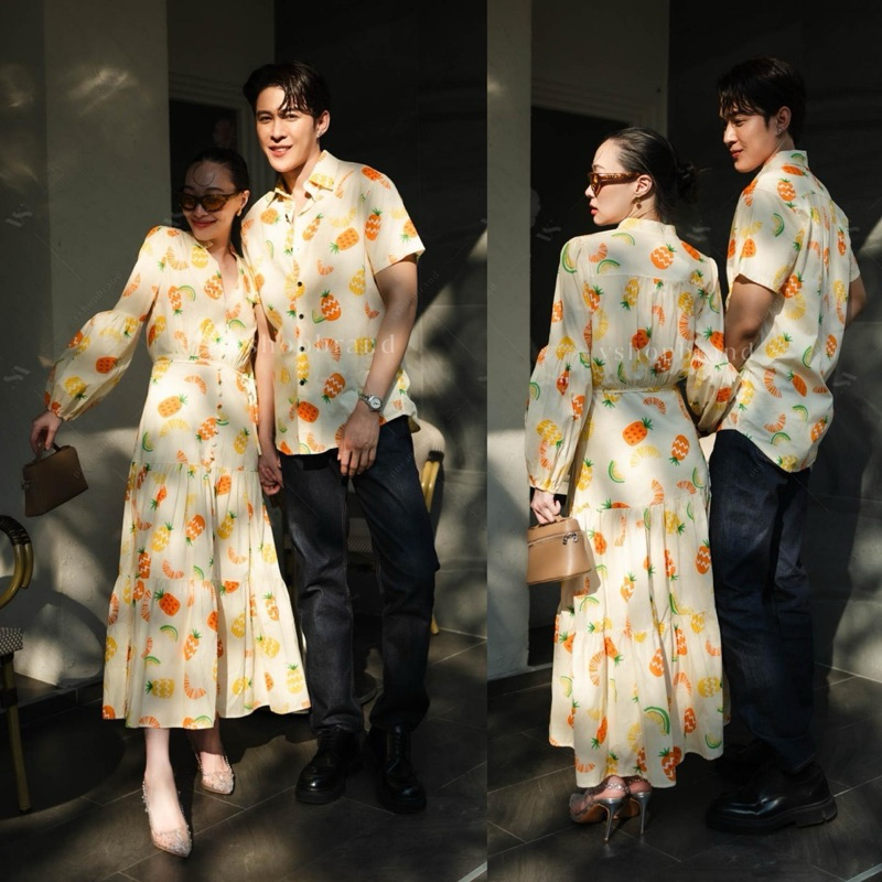 VSM COUPLE #5172 ชุดคู่รัก ชุดคู่ไปทะเล ไปเที่ยว ถ่ายพรีเวดดิ้ง ออกงาน
