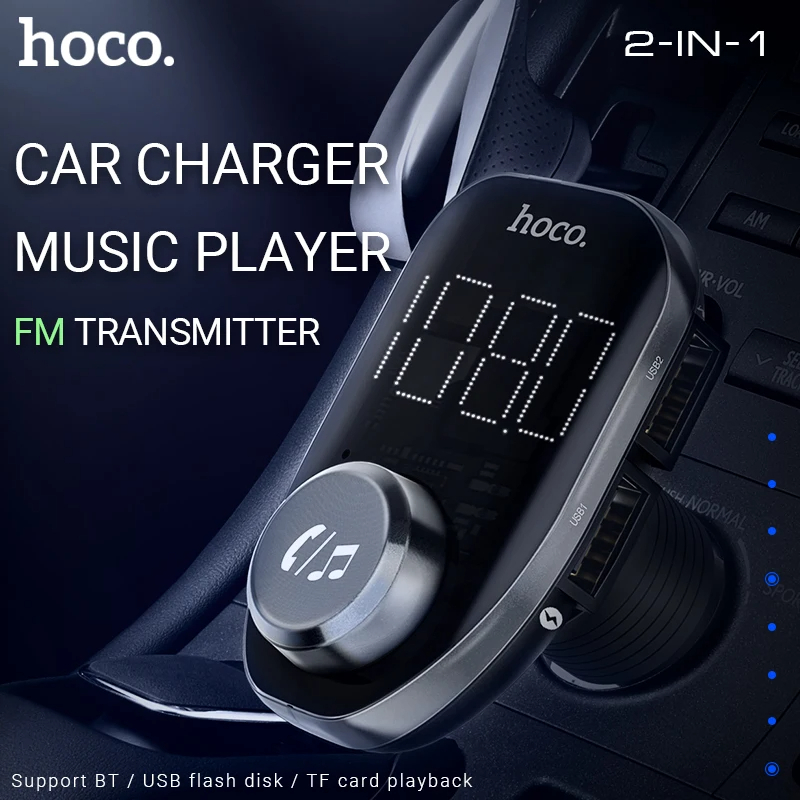 (พร้อมส่ง) HOCO Car Bluetooth Wireless E45