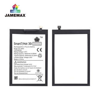 JAMEMAX แบตเตอรี่ Battery infinix Smart 7 / Hot 30i model BL-49NX แบตแท้ อินฟินิกซ ฟรีชุดไขคว