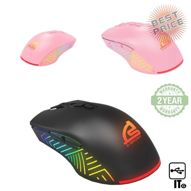 MOUSE SIGNO GM-951 GAMING เมาส์ ประกัน 2Y