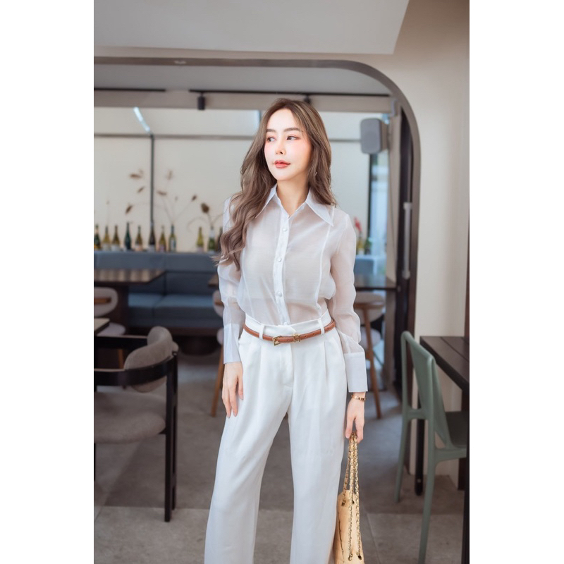 🧶🌈🏮เสื้อเชิ้ตอิงฟ้า🏮🌈🧶มีทั้งหมด 5สี🛍️