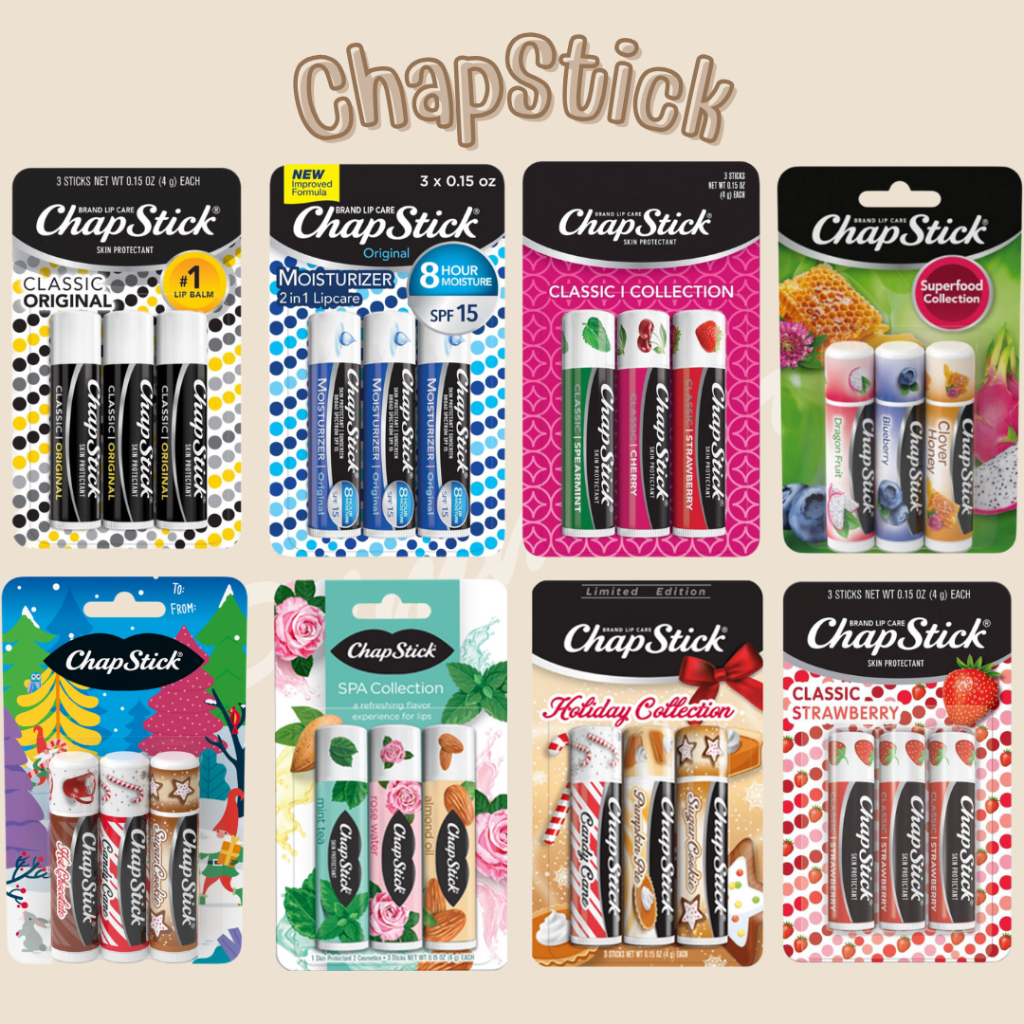 ChapStick Lip balm ลิปมัน ลิปบาล์ม สินค้าพร้อมส่ง