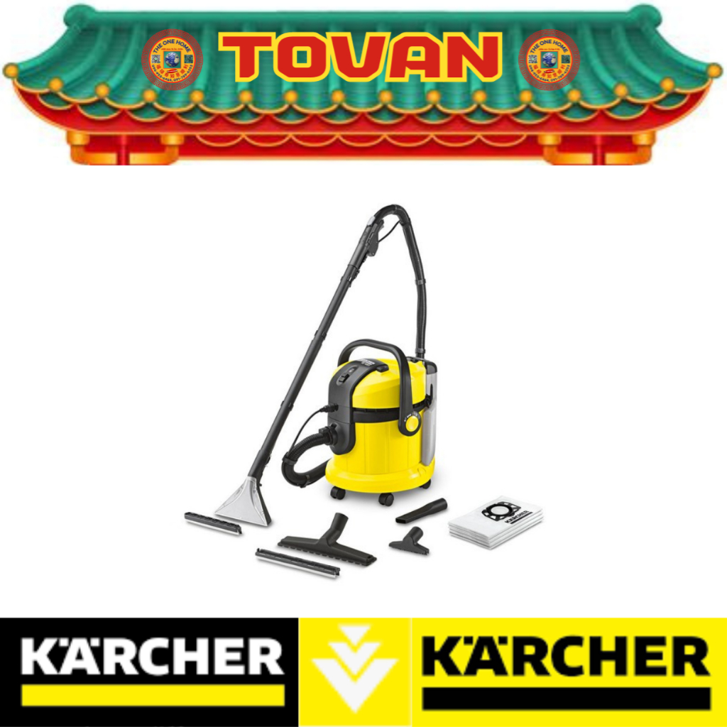 KARCHER เครื่องซักพรมแบบสเปรย์แล้วดูดกลับ รุ่น SE 4001  # ออก..ใบเสร็จ-ใบกำกับภาษี..ได้คร