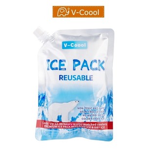 ไอซ์เจล v-coool 500ML ไอซ์แพค น้ำแข็งเทียม เก็บความเย็น