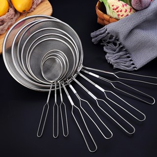 🚚พร้อมส่ง🚚กระชอนสแตนเลส เกรด B ที่ร่อนแป้ง กระชอนกรอง กระชอน…