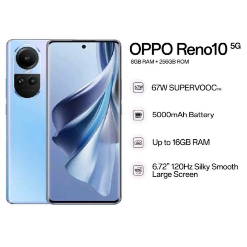 สมาร์ทโฟน OPPO Reno10 (8+256)5G