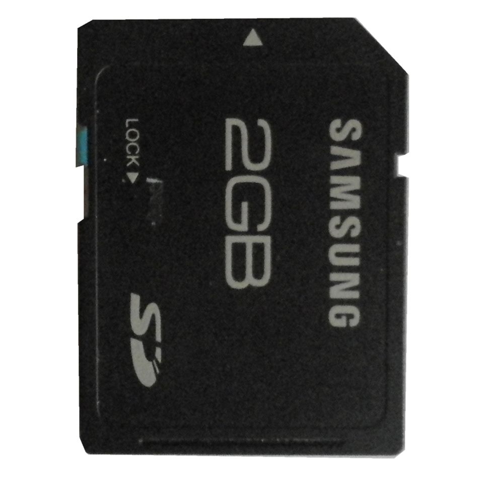 Samsung 2GB SD memory cardการ์ดเก็บข้อมูล