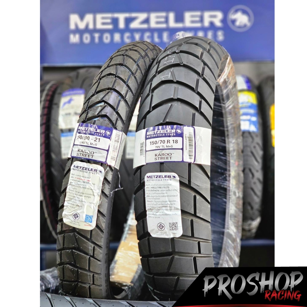 💥ส่งฟรี💥ยาง Metzeler Karoo Street สำหรับ Africa twin R1200GS  F850GS ขอบ 21 18