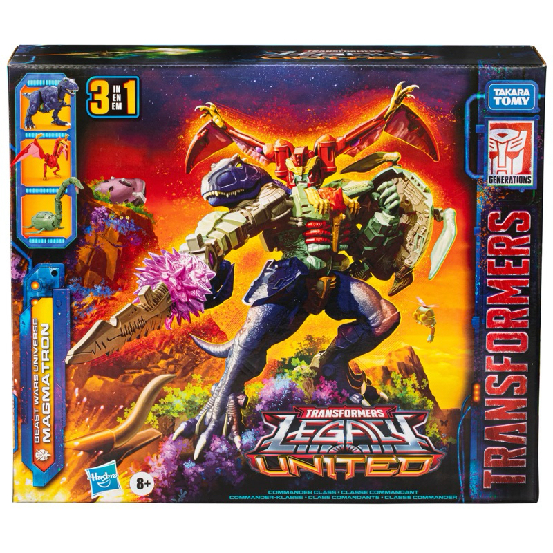 Hasbro Transformers Legacy United Commander Class Beast Wars Universe Magmatron
