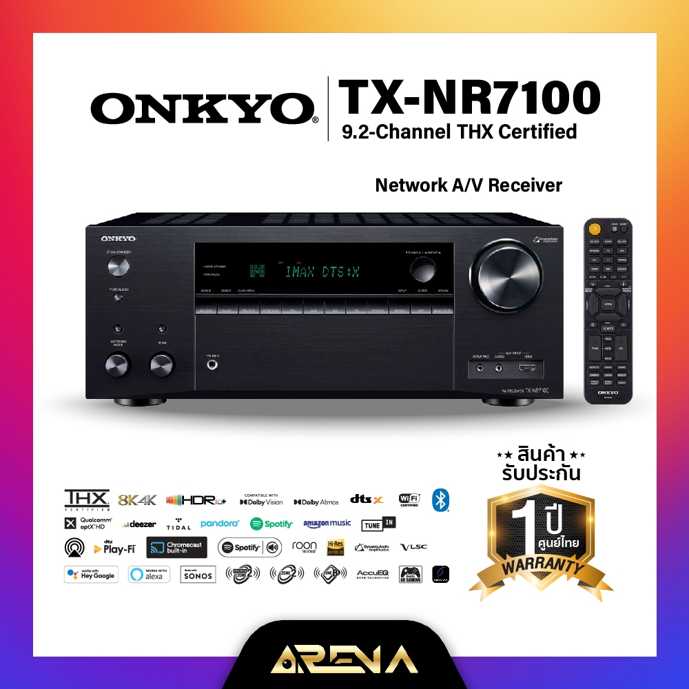ONKYO : TX-NR7100 9.2-Channel THX Certified AV Receiver