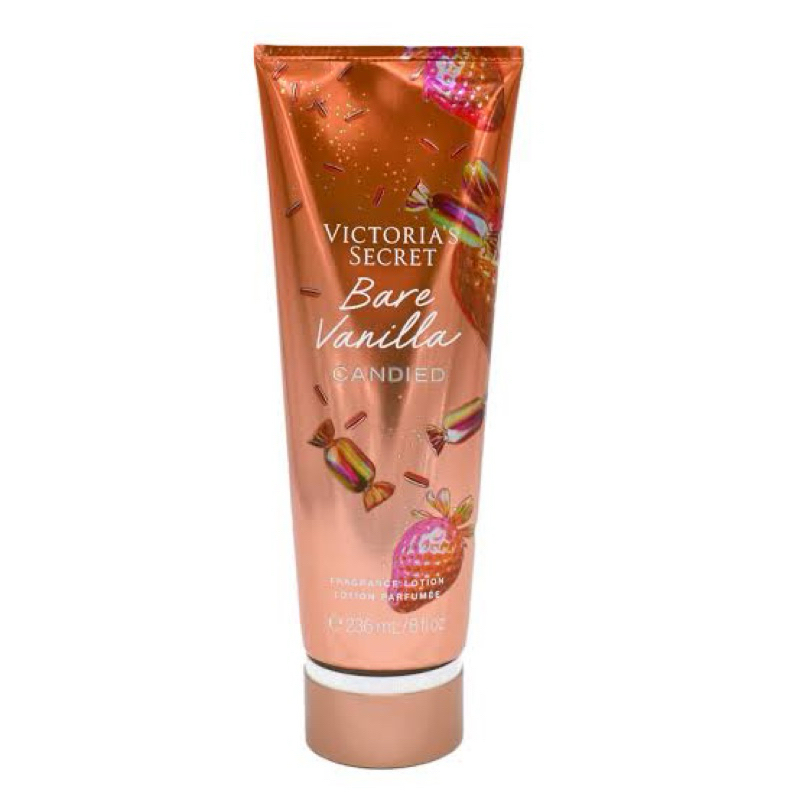 Victoria's Secret Bare Vanilla Candied Fragrance Body Lotion 236ml. ของแท้